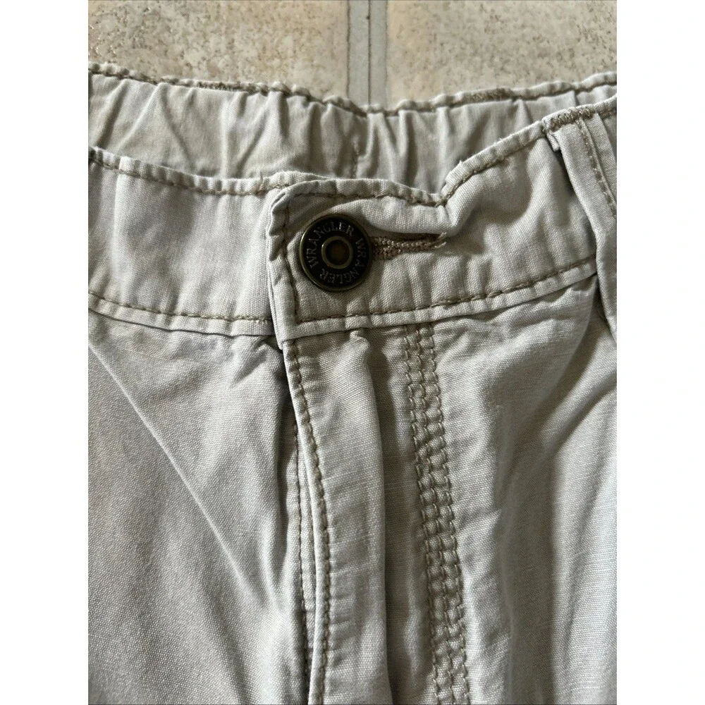 Wrangler Shorts Boys Size 14 Cargo Adjustable Waist